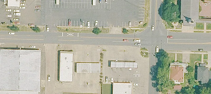 Retail Center at Signalized Intersection