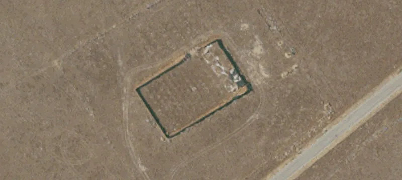 Gated-Fenced Land with Storage Shed