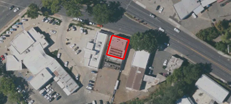 Warehouse with Roll-Up Door