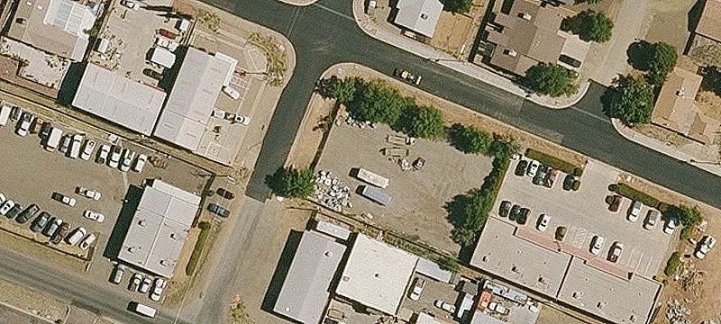 Fenced Development Land Parcel