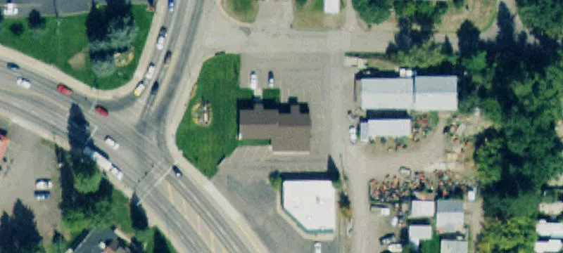 Prominent Corner Office Building