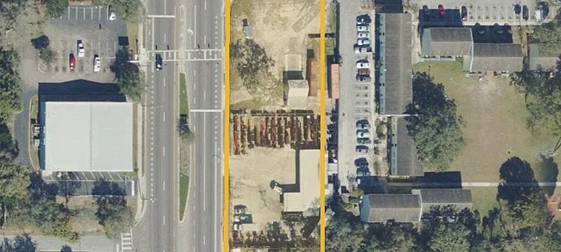 Tire Shop Corner Parcel