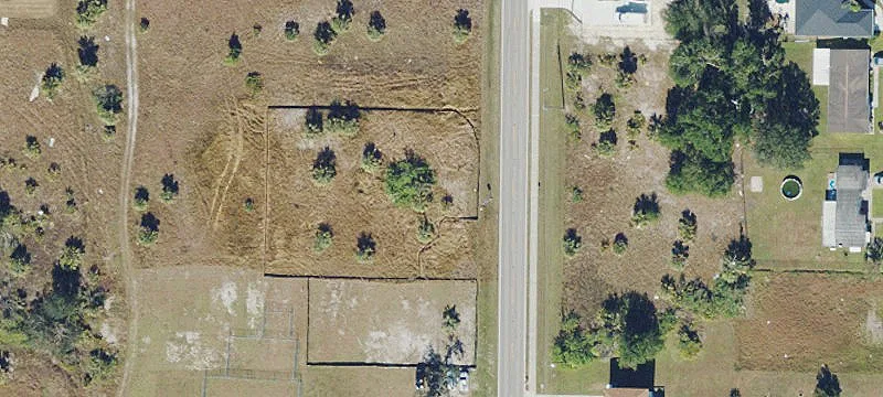 Flat Mostly Cleared Commercial Lot