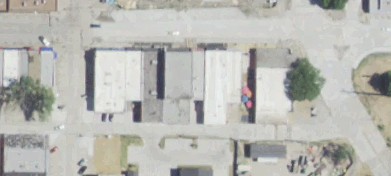 Side-by-Side Downtown Retail Buildings
