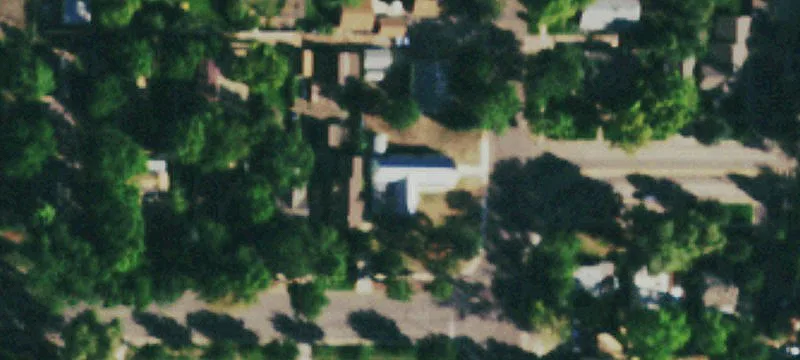 Church Building on Corner Lot