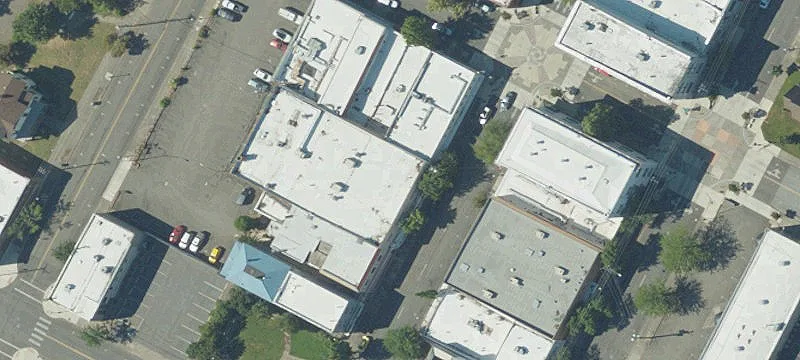Flex Fitness Building with Entrances
