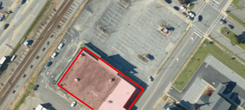 Corner Retail Center with Parking
