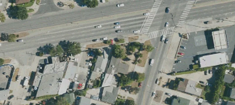 Signalized Corner Commercial Land