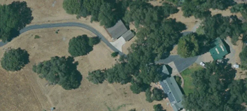 Horse Ranch with Metal Barn