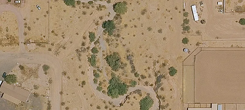 Development Land with Natural Wash
