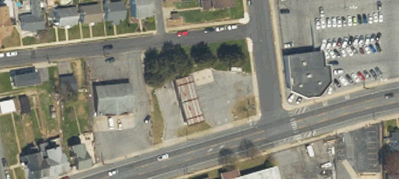 Fuel Station on Corner Lot