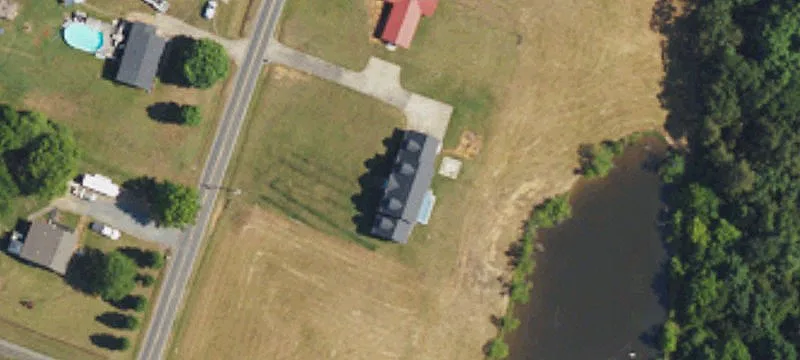 Brick Country Estate with Pond