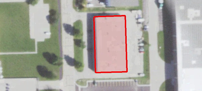 Industrial Building with Drive-In Door