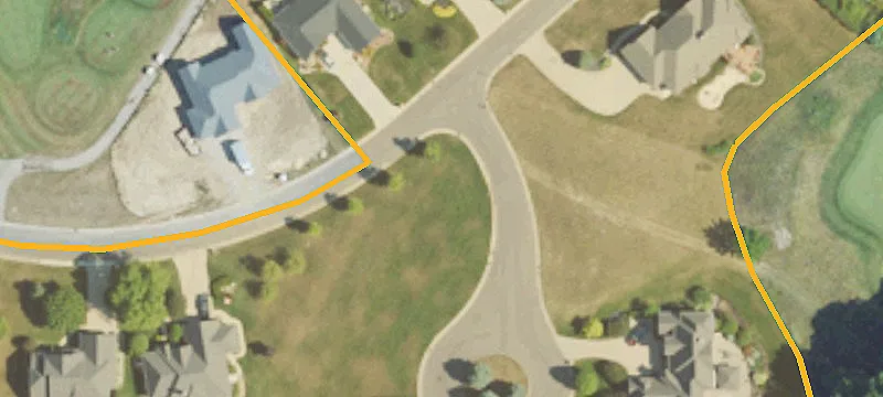 Corner Golf Course Home Lot