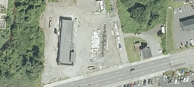 Auto Dealership with Parking