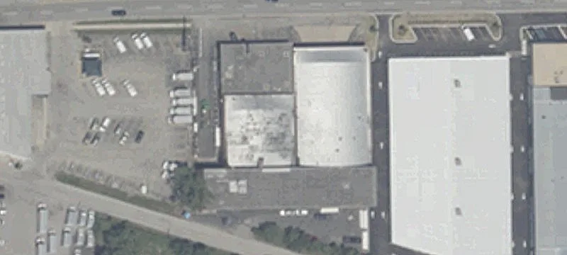Industrial Building with Overhead Cranes