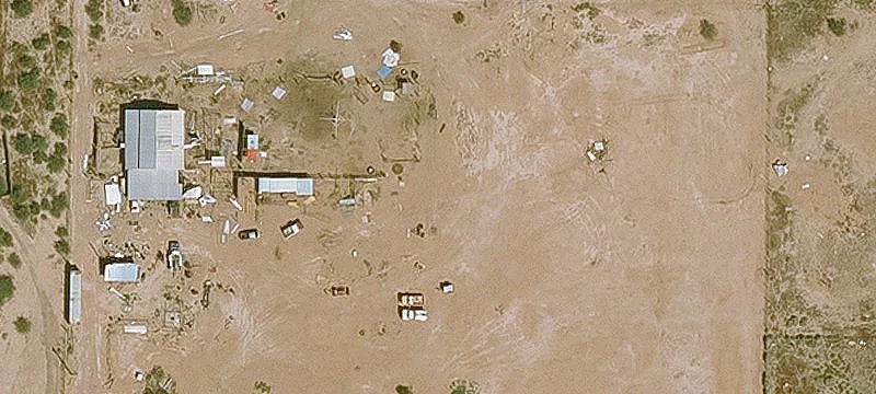 Desert Agricultural Land with Mobile Home