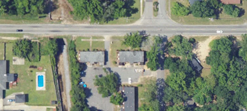Brick Apartment Complex