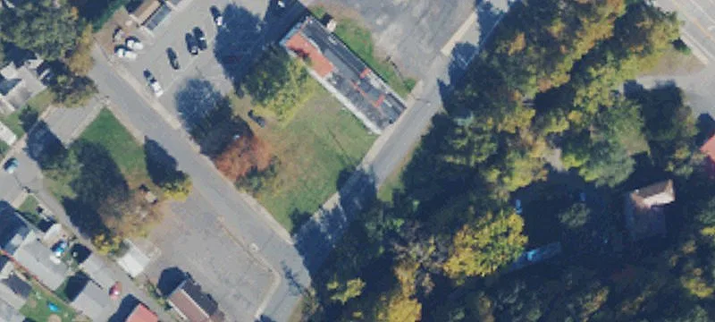 Two-Story Concrete Block Apartment Building