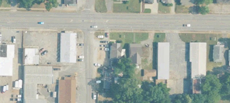 Corner Office Building with Yard