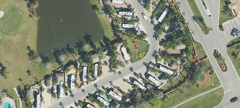 RV Resort Lot with Tiki Kitchen