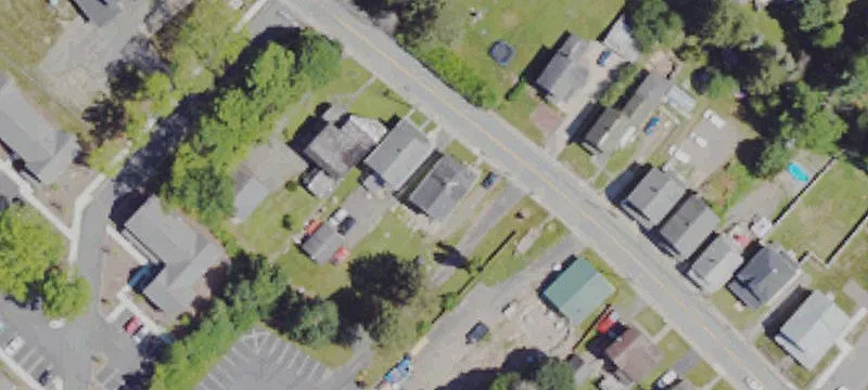 Office Building with Paved Parking