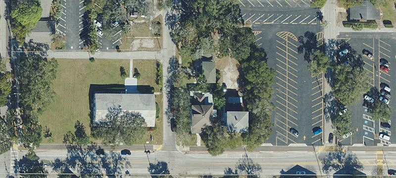 Corner-Lot Office Building