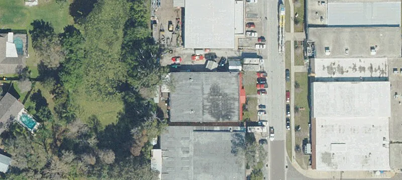 Warehouse Office Building with Paint Booth