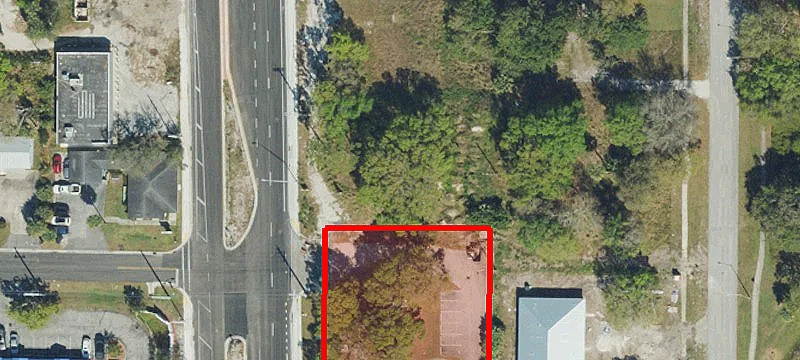 Cleared Commercial Development Site