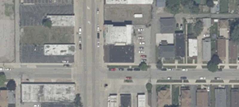 Corner-Lot Retail Building