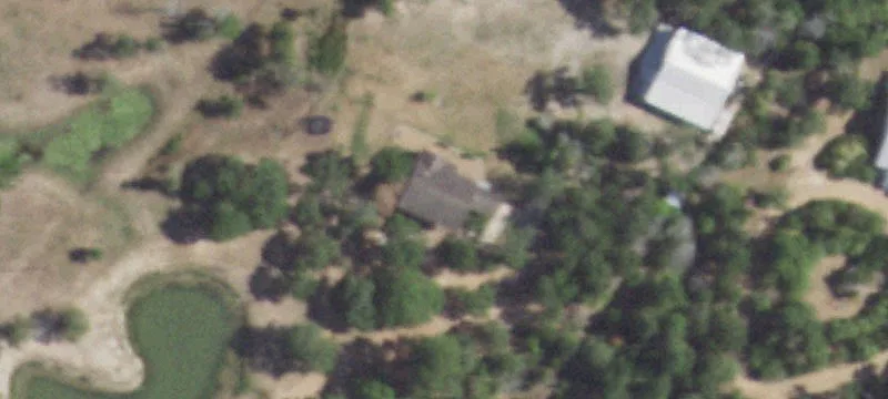 Country Property with Metal Barn