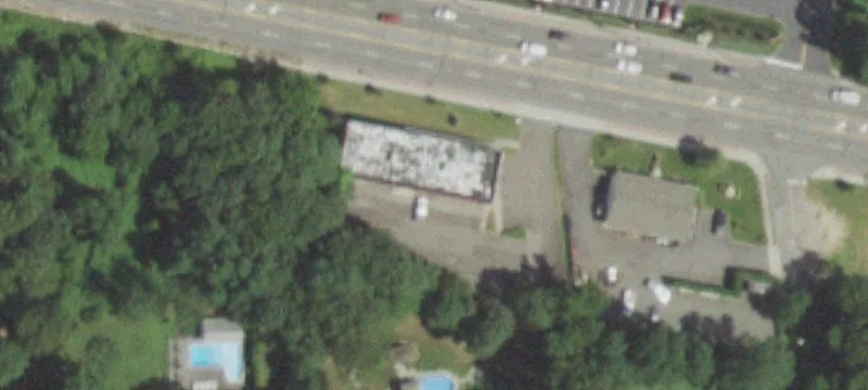 Corner One-Story Retail Building