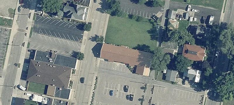 Neighborhood Shopping Center with Parking