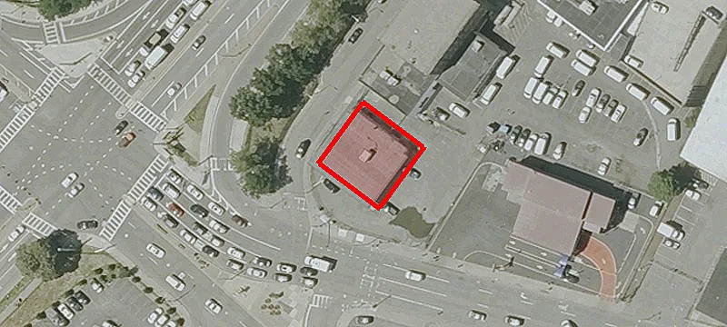 Corner Lot Retail Drive-Through Site