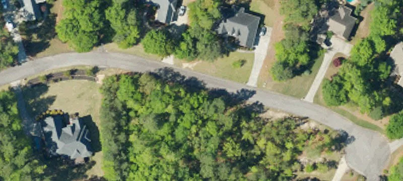 Partially Cleared Waterfront Land