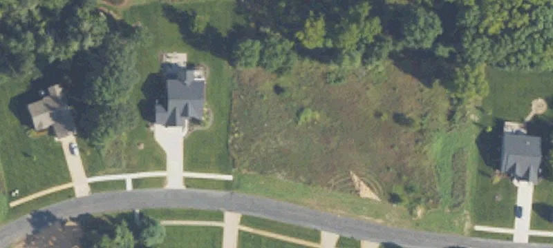 Wooded Daylight Foundation Home Site