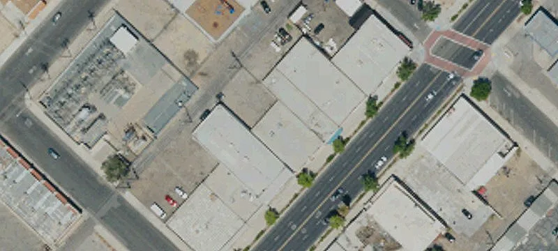 Retail/Office Building with Fenced Parking