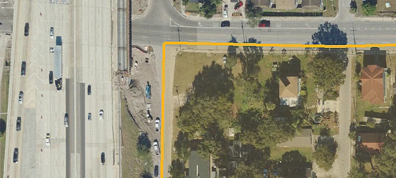 Adjacent Residential Development Lots