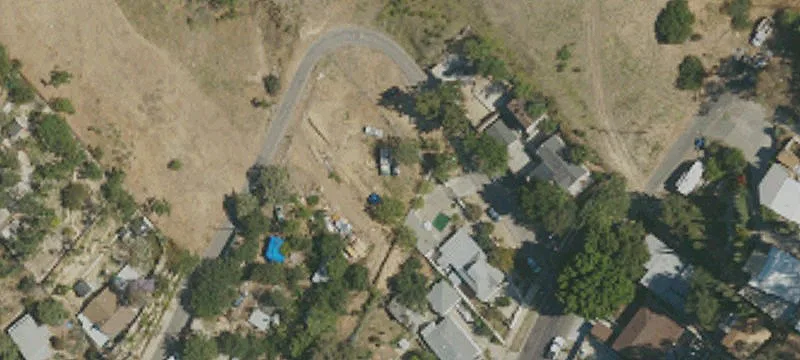 Fenced Residential Building Lot