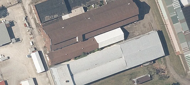 Industrial Crane Facility with Offices