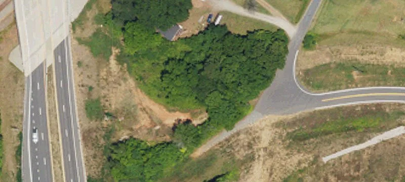 Irregular Residential Land Parcel