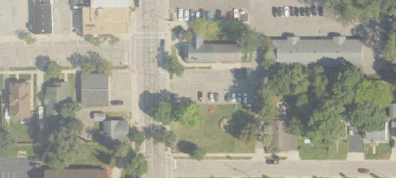 Remodeled Corner Retail Building