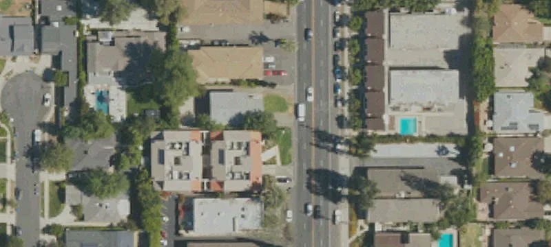 Four-Plex Apartment Building