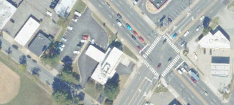 Signalized Intersection Office Space