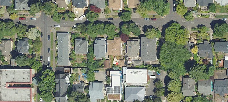 Duplex with Shared Backyard