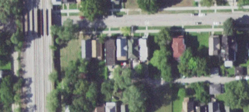 Two-Unit Brick Residential Building