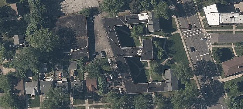 Three-Story Apartment Building
