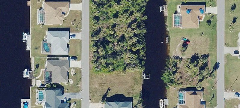 Waterfront Canal Land Lot