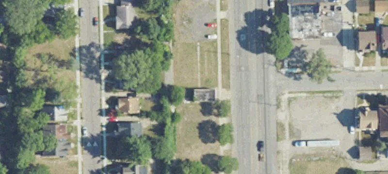 Commercial Land with Multiple Curb Cuts