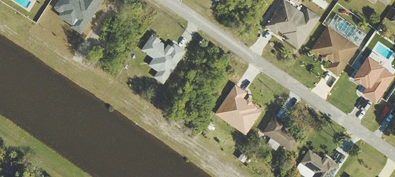 Canal-Front Waterfront Land Lot